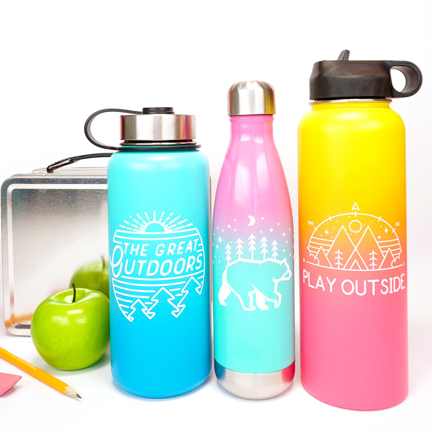 Aesthetic water bottle with names/Types of water bottle with names/Aesthetic  water bottle for school 