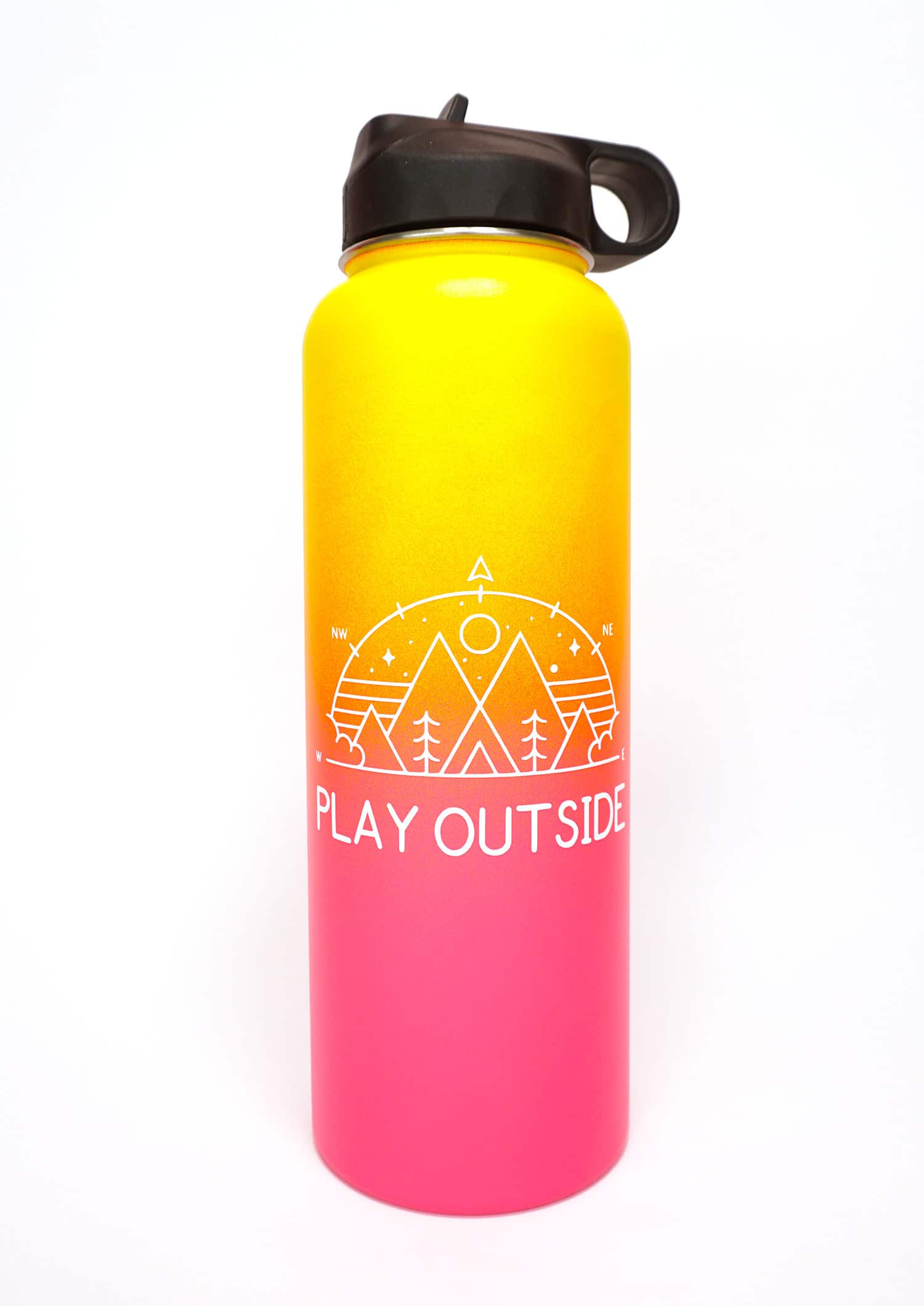 Ready-Made Cricut Project - Add Vinyl Decals to a Water Bottle