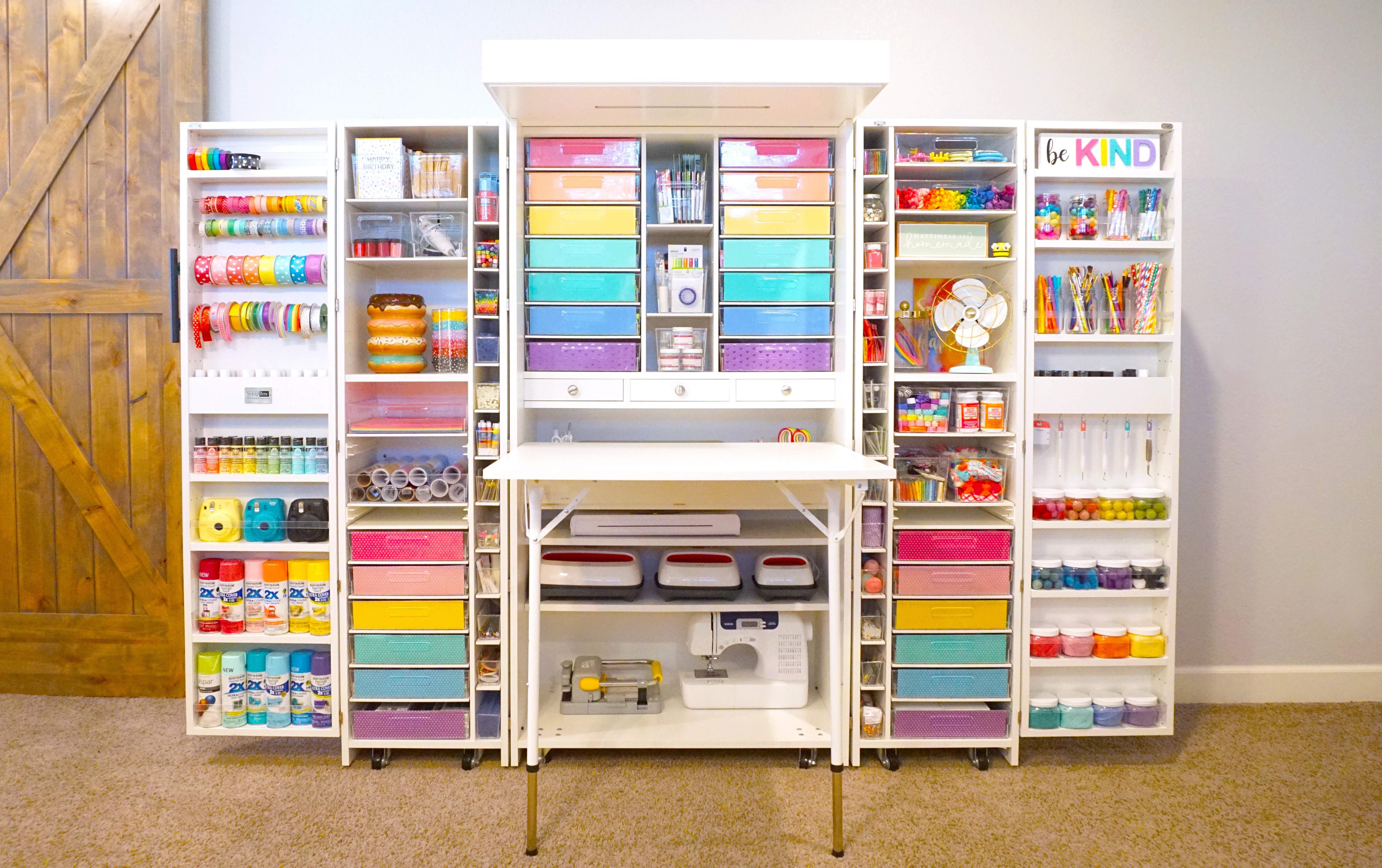 DreamBox Is A Storage Cabinet Meets Workspace For Crafters
