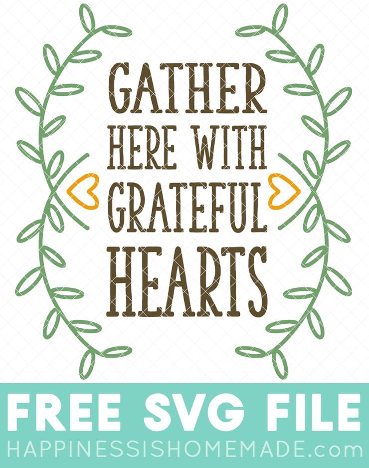 Free Thanksgiving Svg Files Happiness Is Homemade