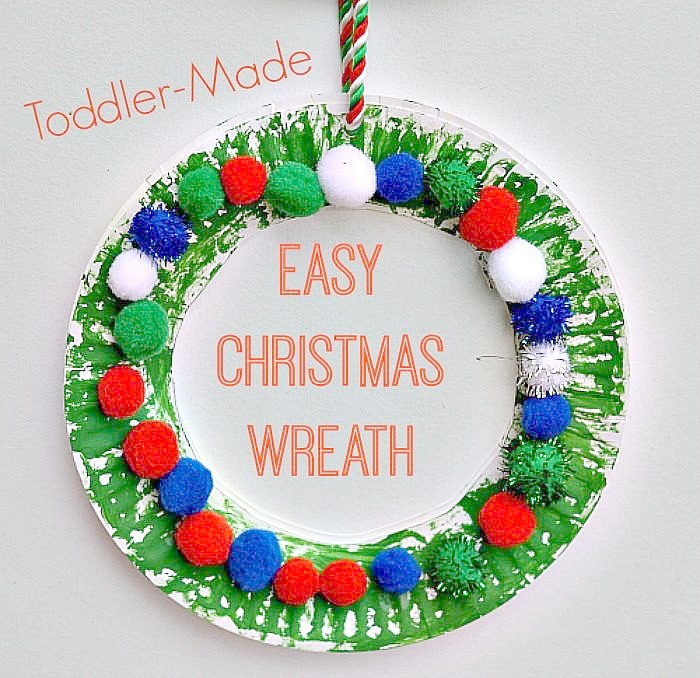 30+ Christmas Crafts for Toddlers and Preschoolers  Happiness is Homemade