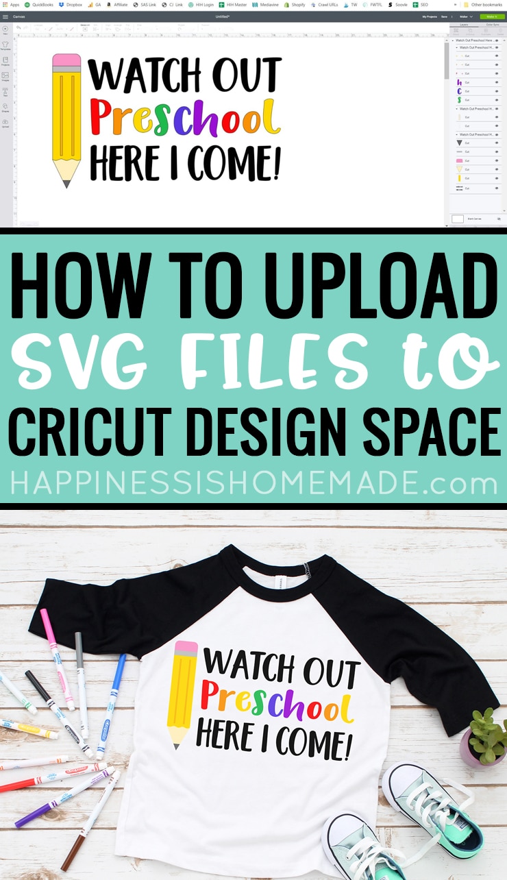 Download How to Upload SVG Files in Cricut Design Space - Happiness ...