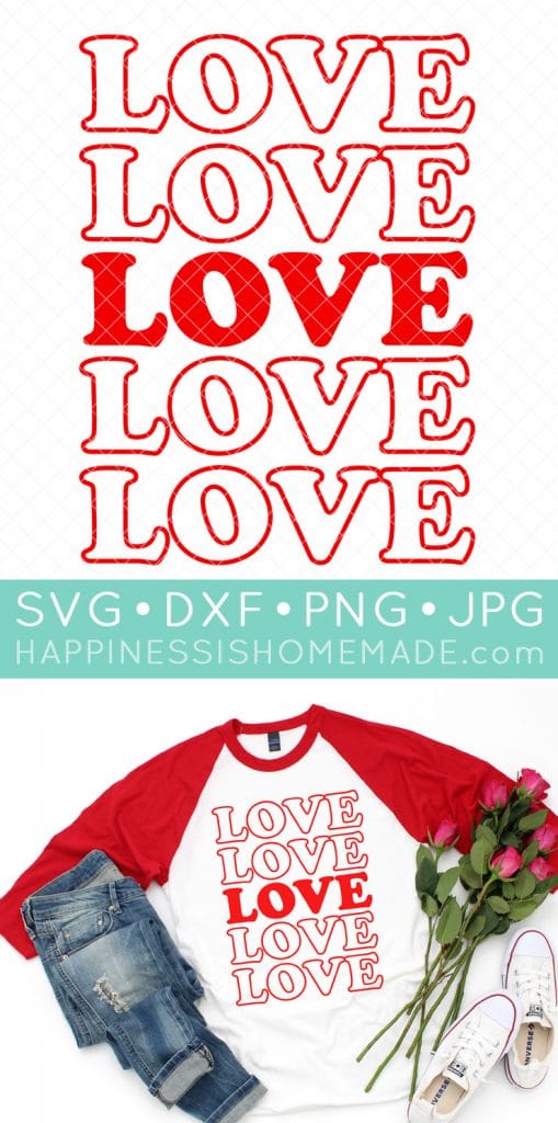 Free Free 340 Love Shirt Svg SVG PNG EPS DXF File
