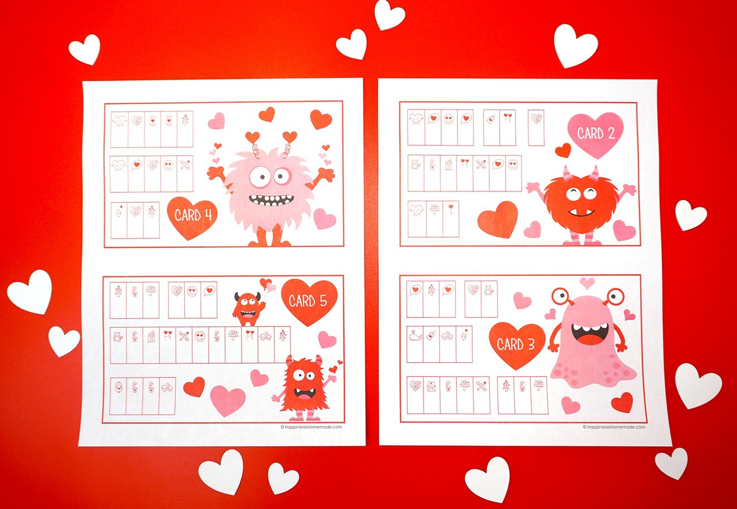 Printable Valentine s Day Game For Kids Crack The Code Happiness Is 