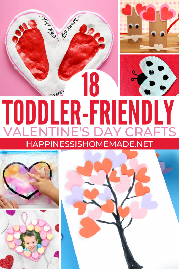 Amazing Valentine's Day Crafts for Toddlers - Happy Toddler Playtime