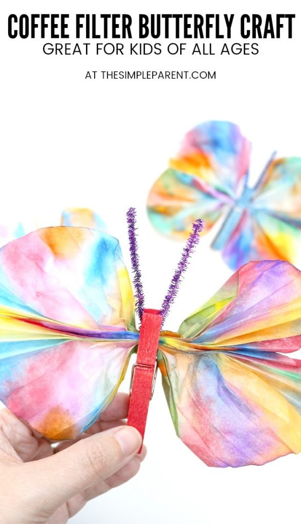 15 Butterfly Crafts for Kids - Happiness is Homemade