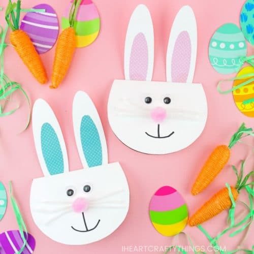 20+ Easy Easter Bunny Crafts - Happiness is Homemade