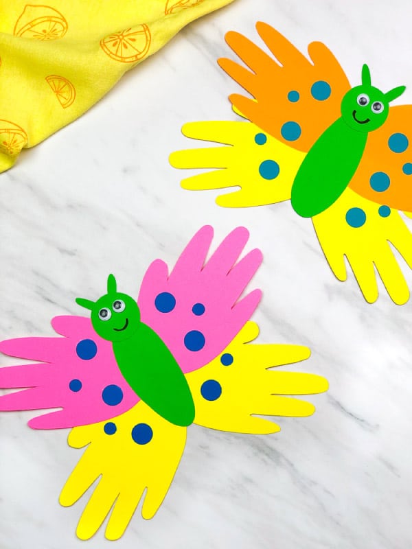 Easy Butterfly Craft for Toddlers - Toddler Approved