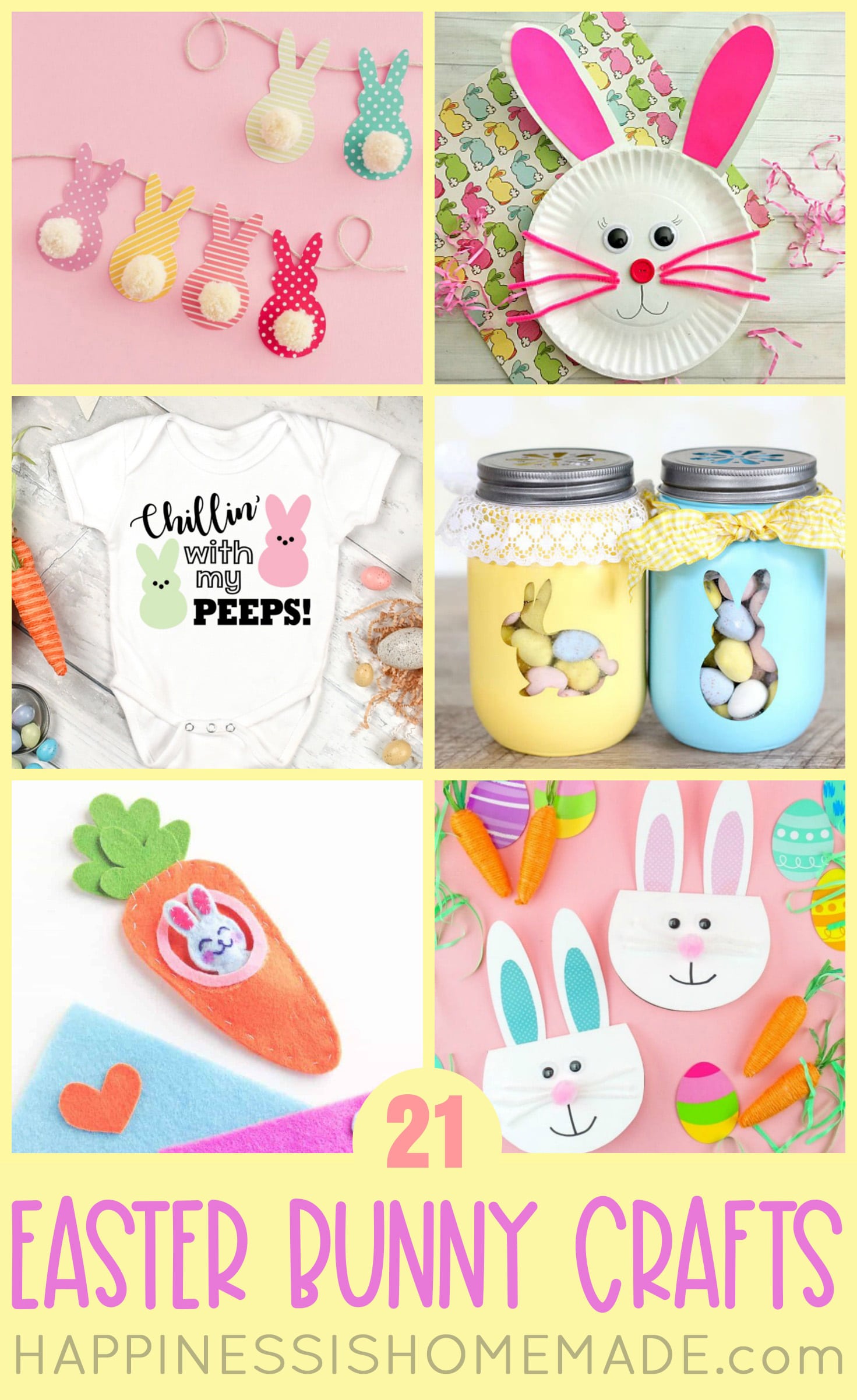 Felt Bunny Craft Kits - A Perfect Easter Project Or Gift