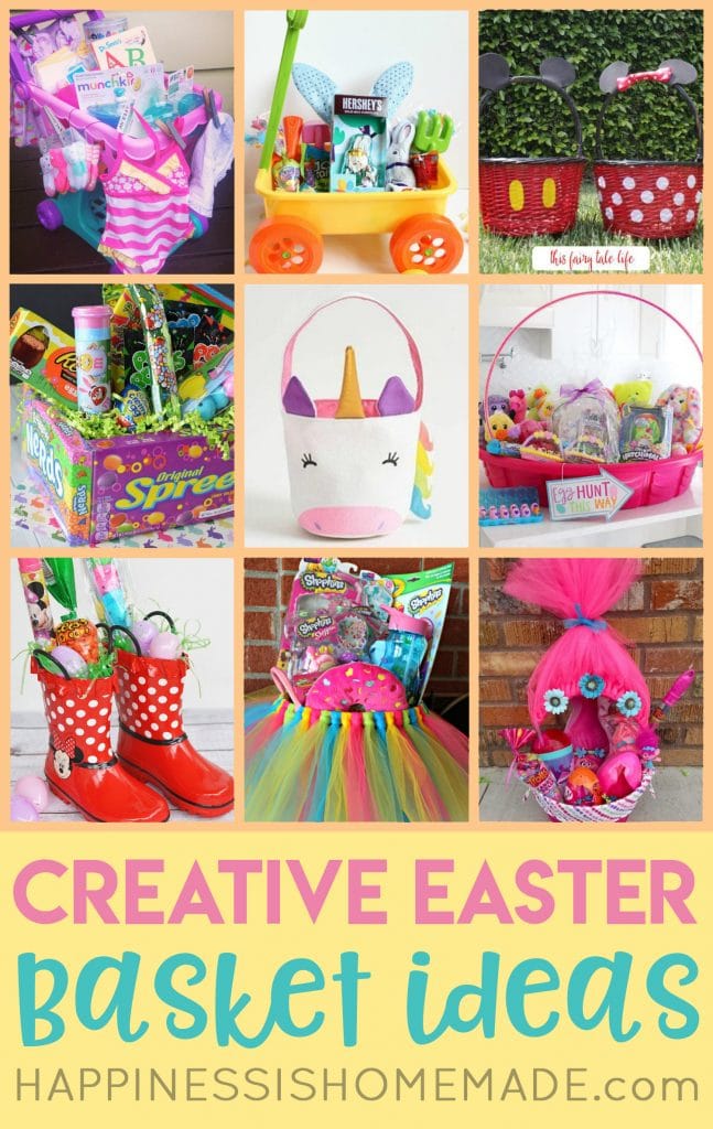 16 Creative Easter Basket Ideas - Happiness is Homemade