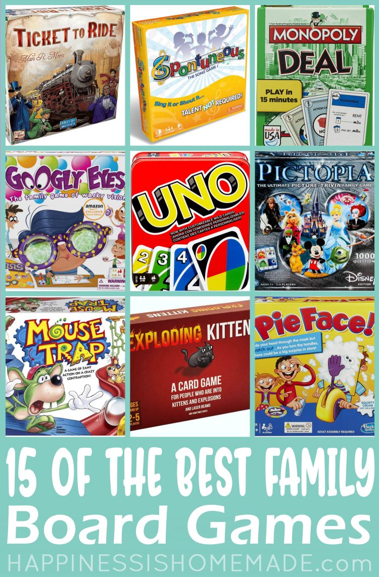 The Best Family Board Games Of All Time Best family board games, Board