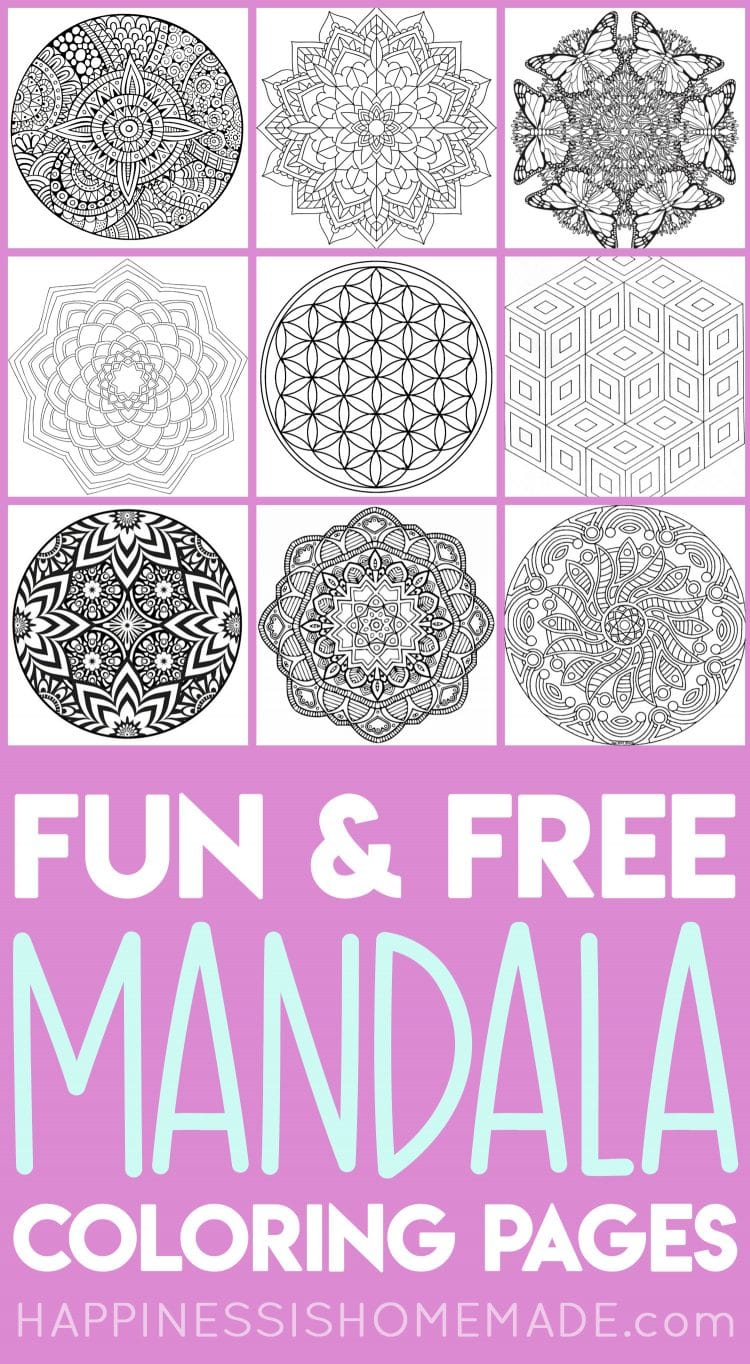 50 Mandala Coloring Pages: 2024 Free Printable Sheets