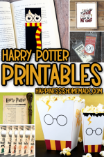 Watercolor Resist Harry Potter Quotes - Happiness is Homemade