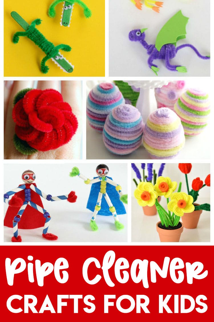 easy pipe cleaner crafts for kids Pipe cleaners cleaner crafts wrapping ...
