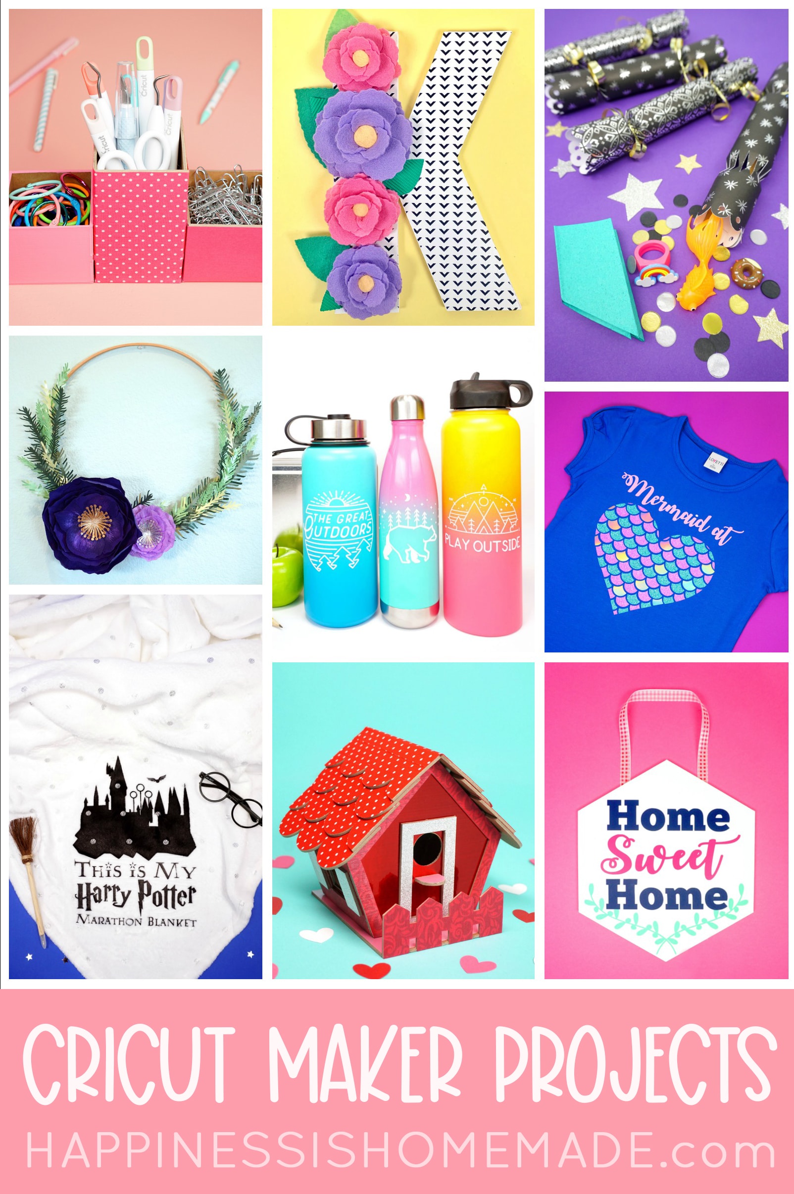 17 Inspiring Cricut Maker Projects - Happiness is Homemade