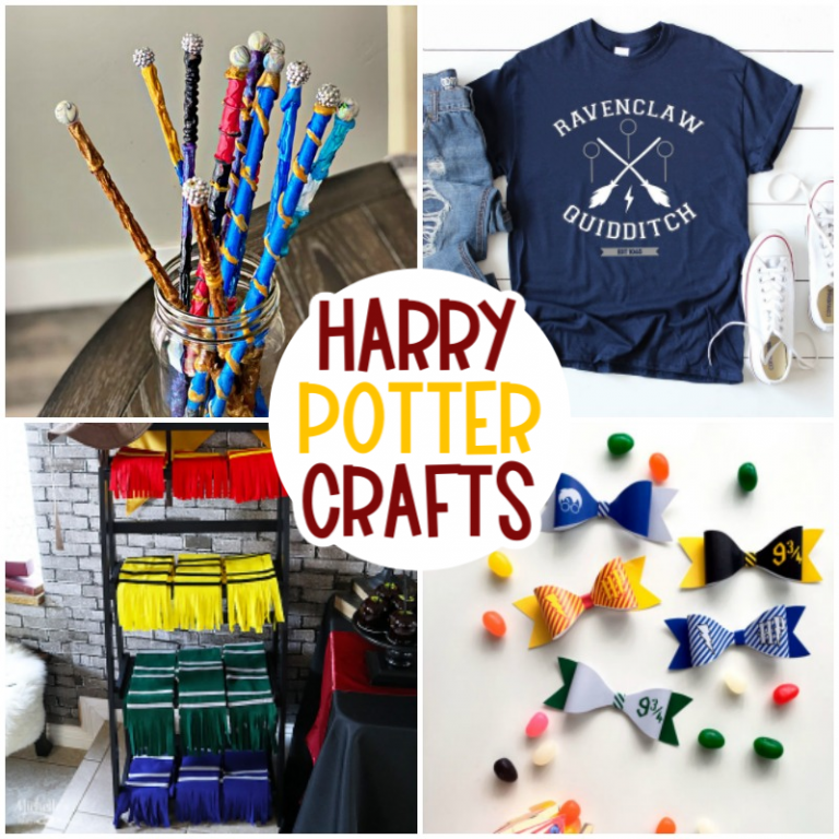 35+ Magical Harry Potter Crafts - Happiness Is Homemade