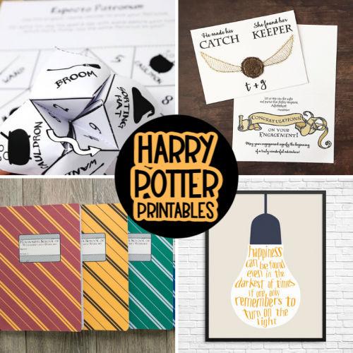 25+ Free Harry Potter Printables - Happiness is Homemade