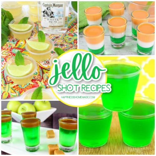 25+ Jello Shot Recipes - Happiness is Homemade