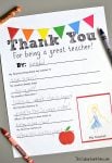 17 Teacher Appreciation Printables - Happiness is Homemade