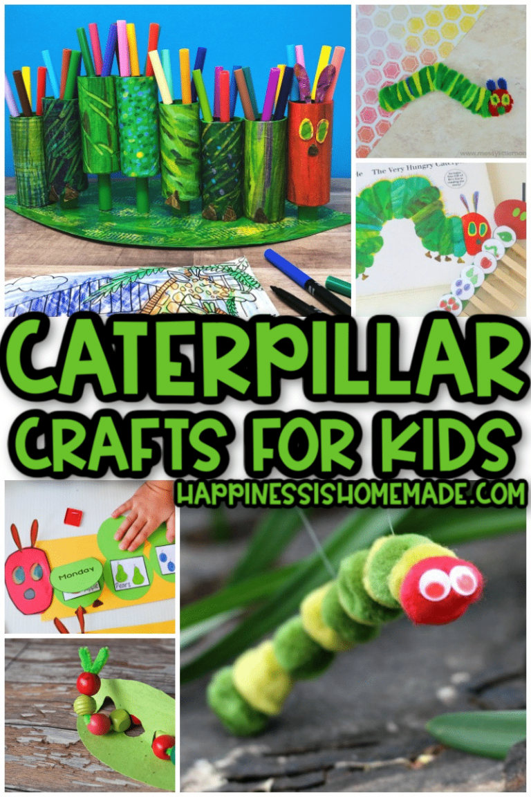 Very Hungry Caterpillar Crafts - Happiness is Homemade