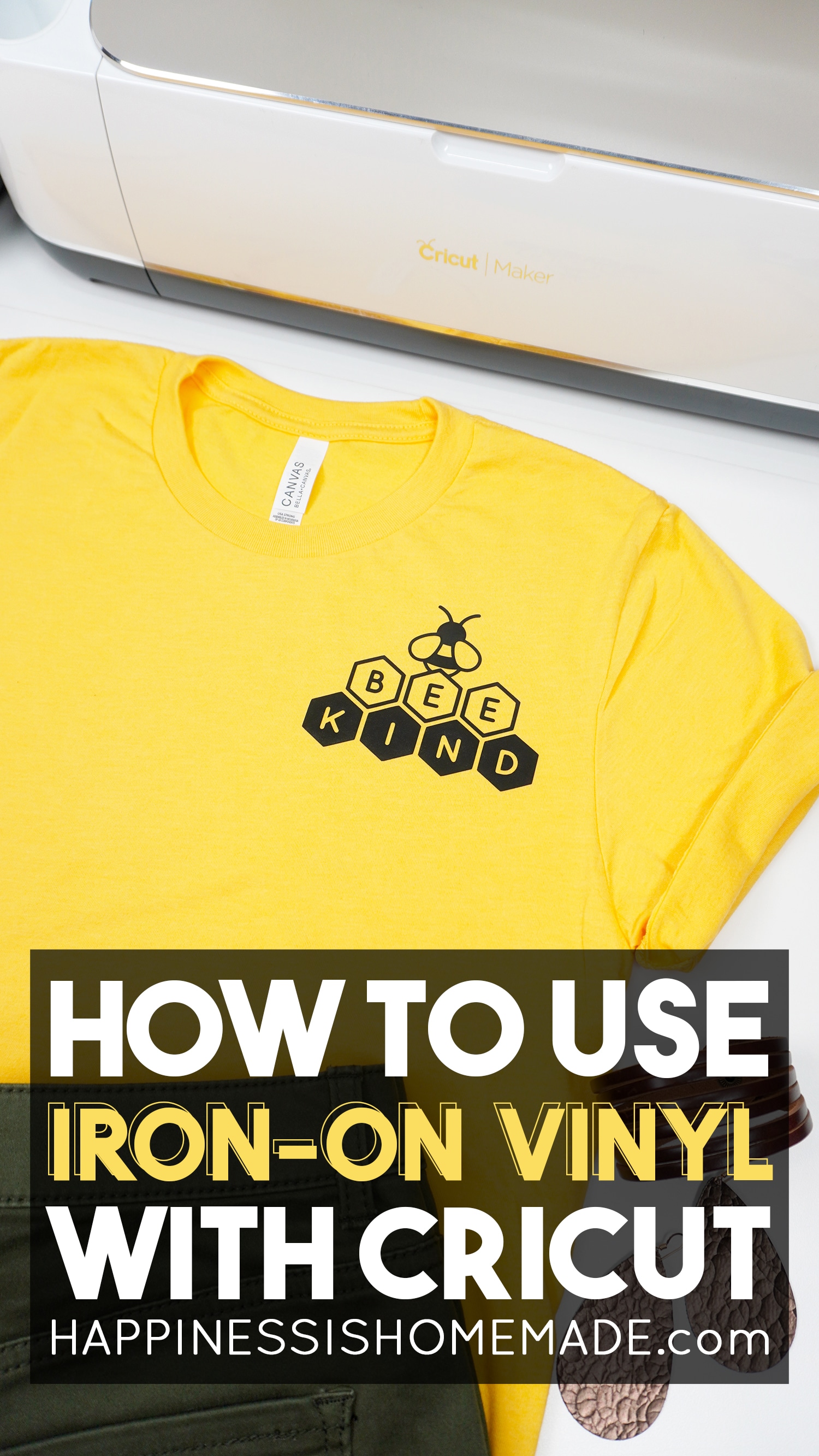 How to Use Iron-on Vinyl (or Heat Transfer Vinyl)