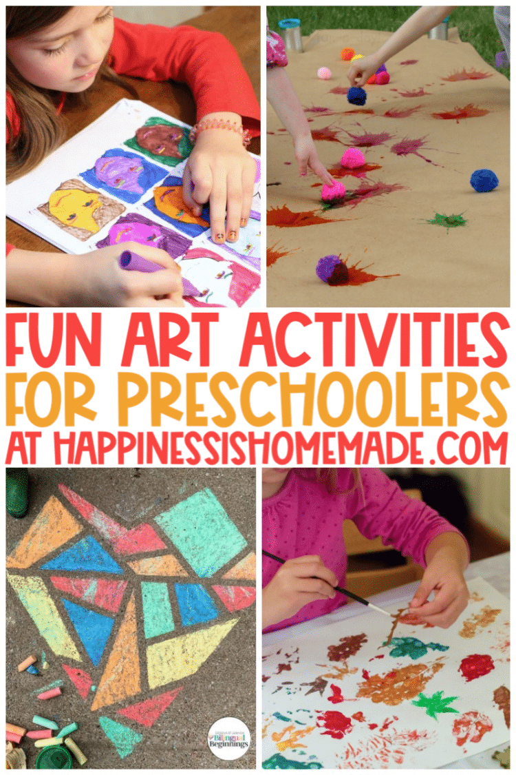Marbled Paper Art for Kids - Taming Little Monsters