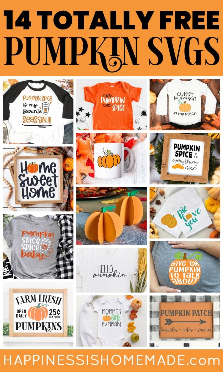 Download 14 Free Pumpkin SVG Files - Happiness is Homemade
