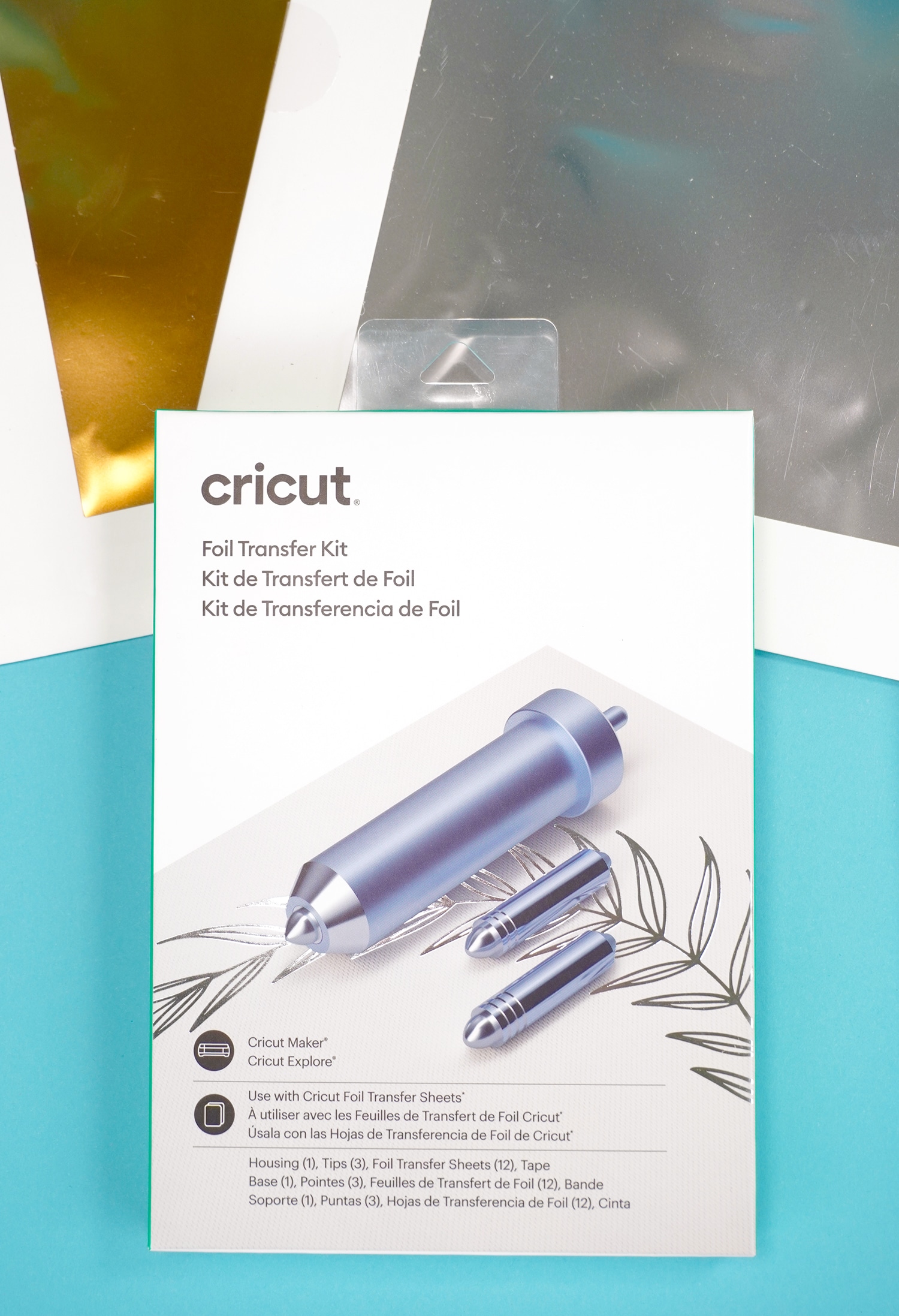 How to use the cricut foil transfer kit. #cricut #cricutfoiltransfer , Foil Transfer