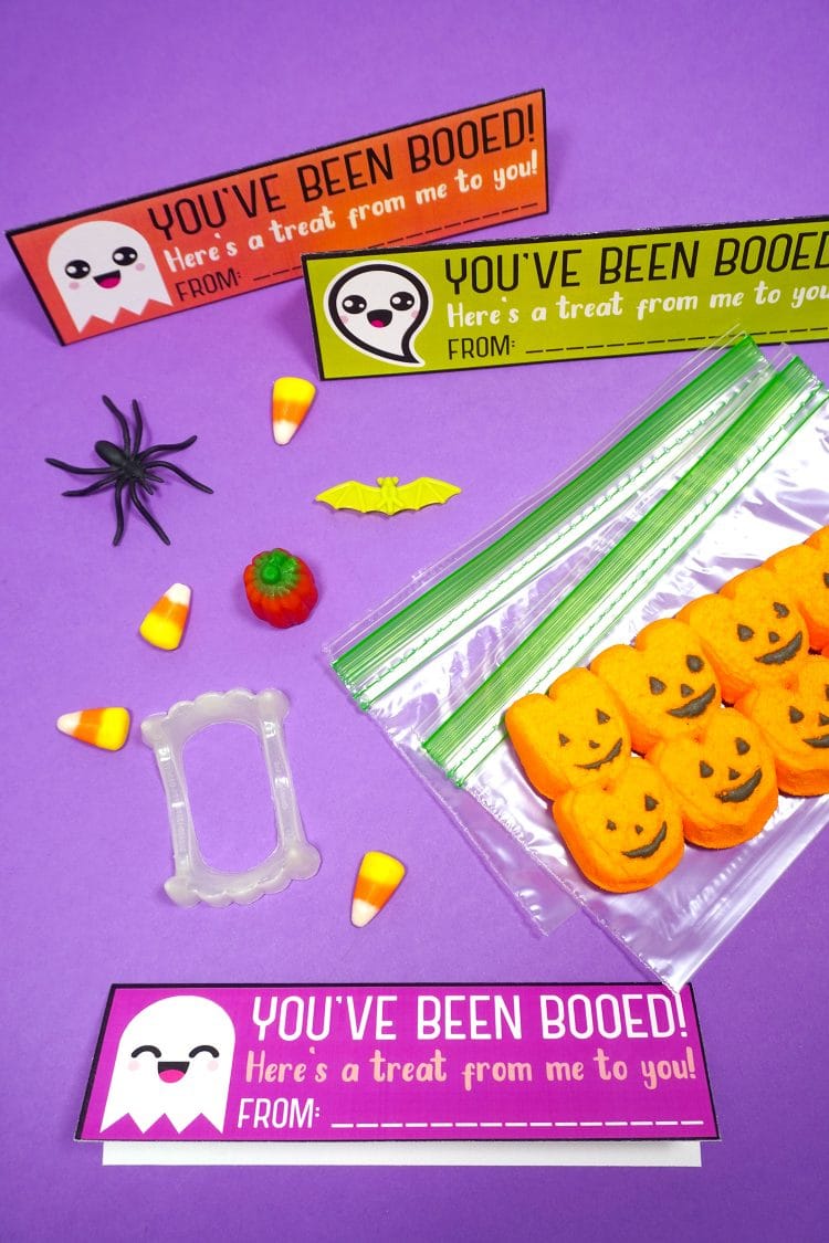 Halloween Printable: Booed Treat Bags - Happiness is Homemade