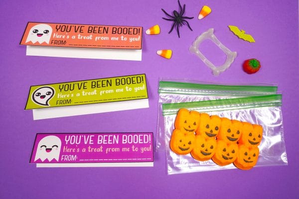 Halloween Printable: Booed Treat Bags - Happiness is Homemade