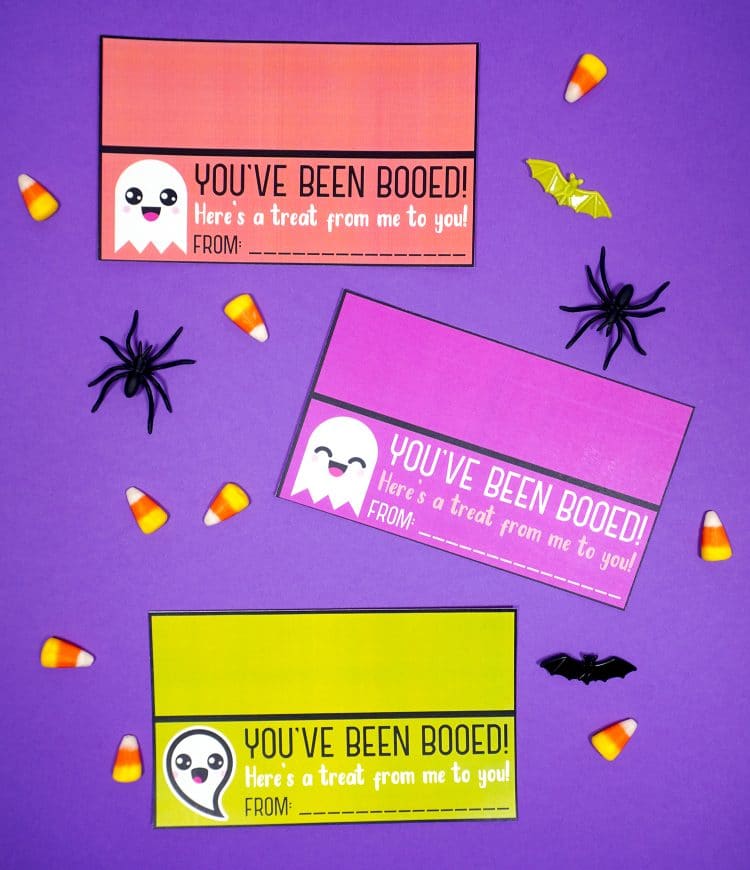 Halloween Printable: Booed Treat Bags - Happiness is Homemade