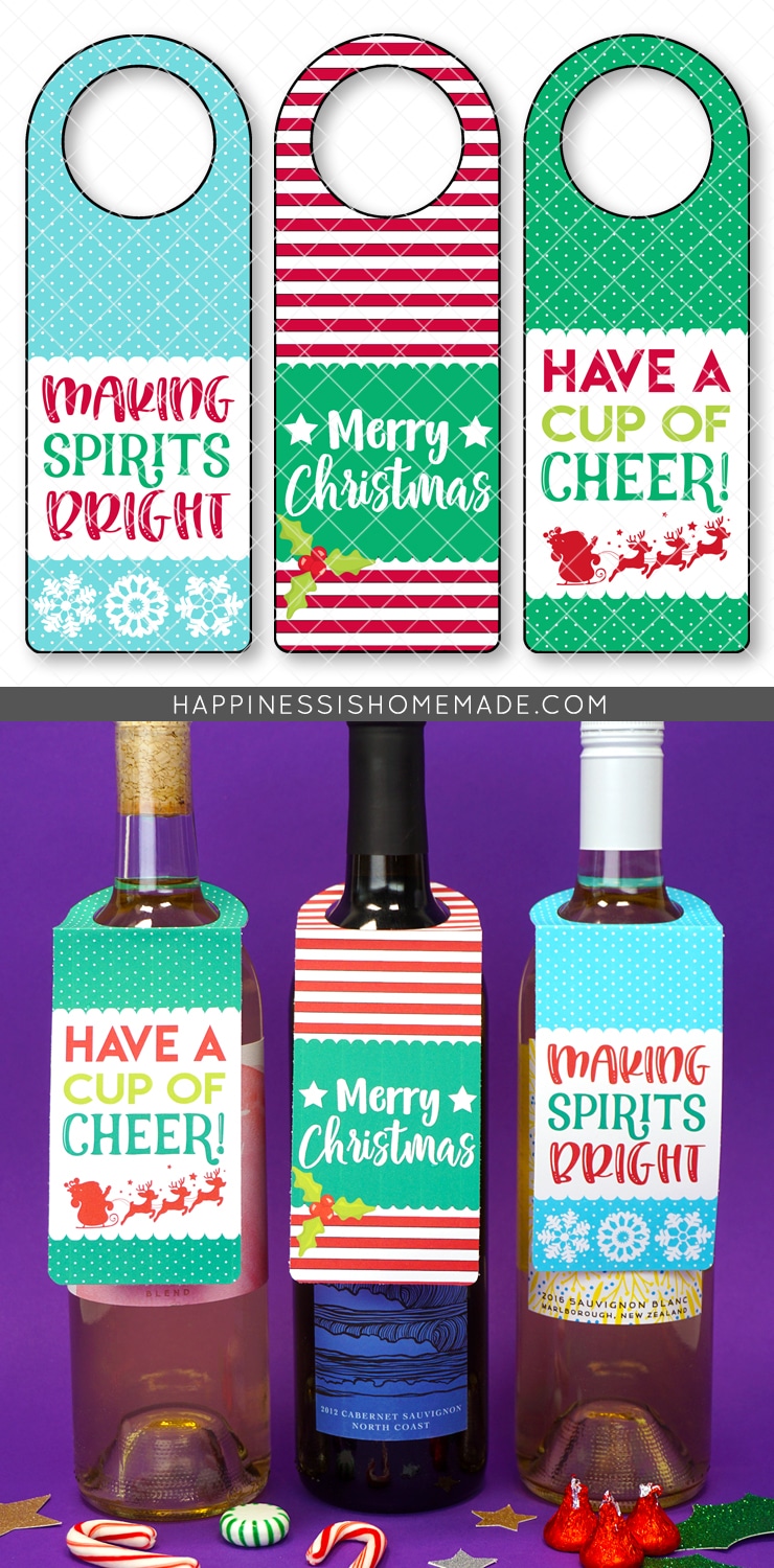 Christmas Gift Tags Printable Tags for Kids, Personalized Christmas Labels,  Christmas Teacher Tags, Editable Holiday Tags Template 