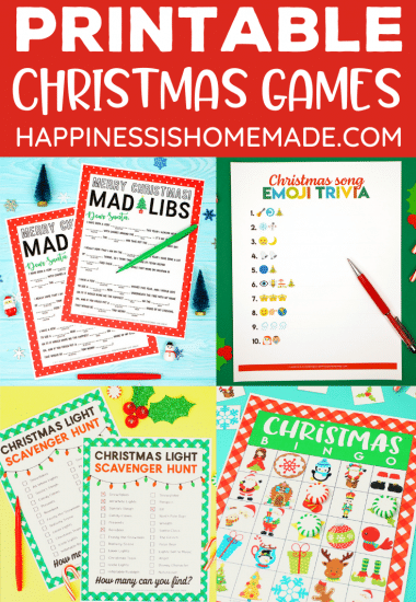Printable Games & Word Searches - Happiness is Homemade