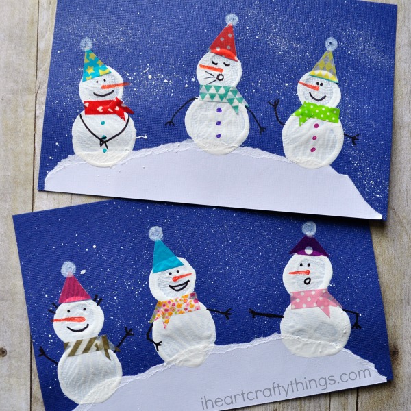 Easy Snowman Craft for Kids »