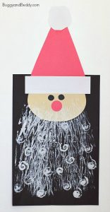 30+ Santa Crafts for Kids - Happiness is Homemade