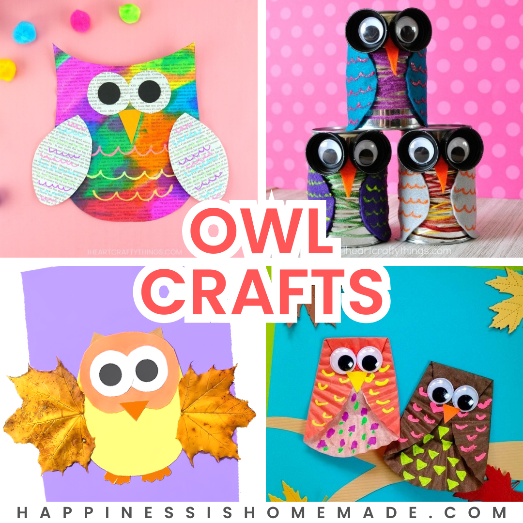 60+ Nature Crafts for Kids - Happiness is Homemade