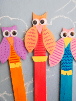 20+ Owl Crafts for Kids of All Ages - Happiness is Homemade