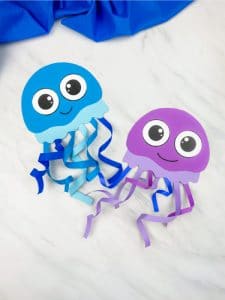 20+ Jellyfish Crafts for Kids - Happiness is Homemade