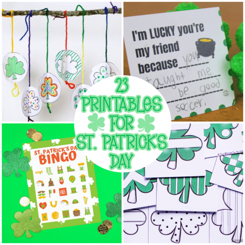 23 St Patrick's Day Printables - Happiness Is Homemade