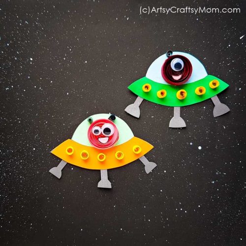 Space Crafts for Kids - Happiness is Homemade