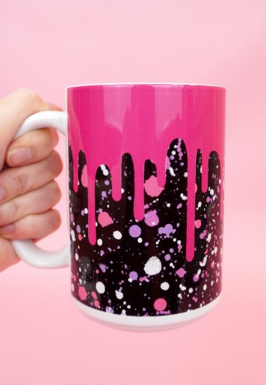 How to Make an Infusible Ink Mug in the Oven - Happiness is Homemade