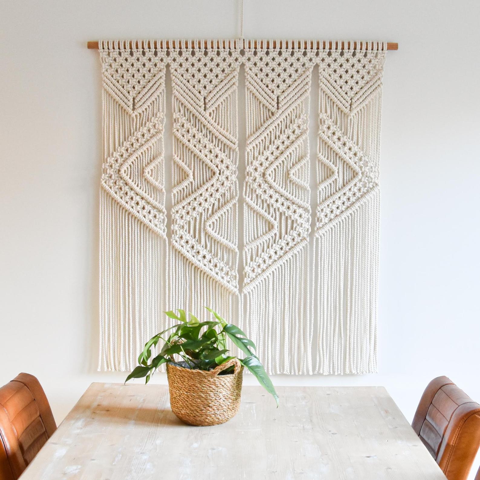 16 Modern Macramé Patterns - Happiness Is Homemade