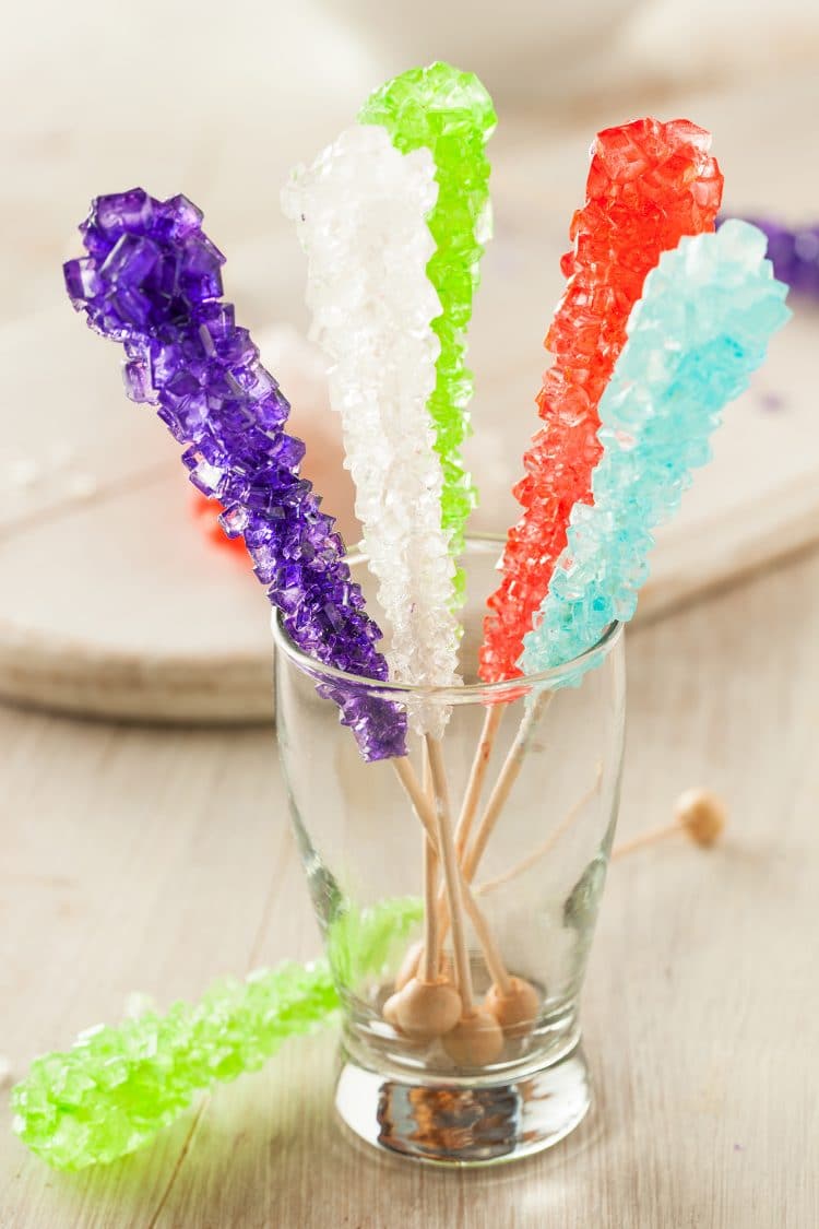how images of rock candy at home