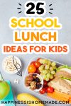 25+ School Lunch Ideas for Kids - Happiness is Homemade