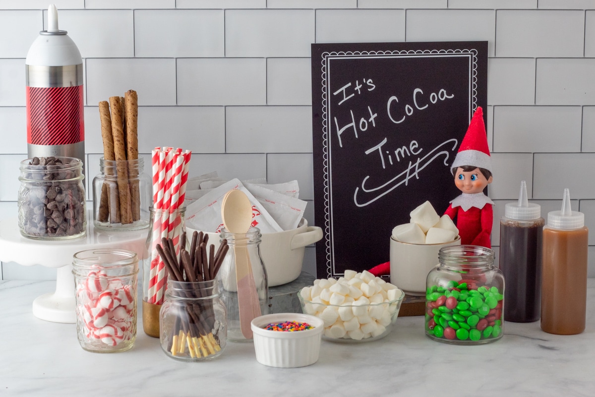 DIY Hot Chocolate Bar: Easy Build Your Own Hot Cocoa Station