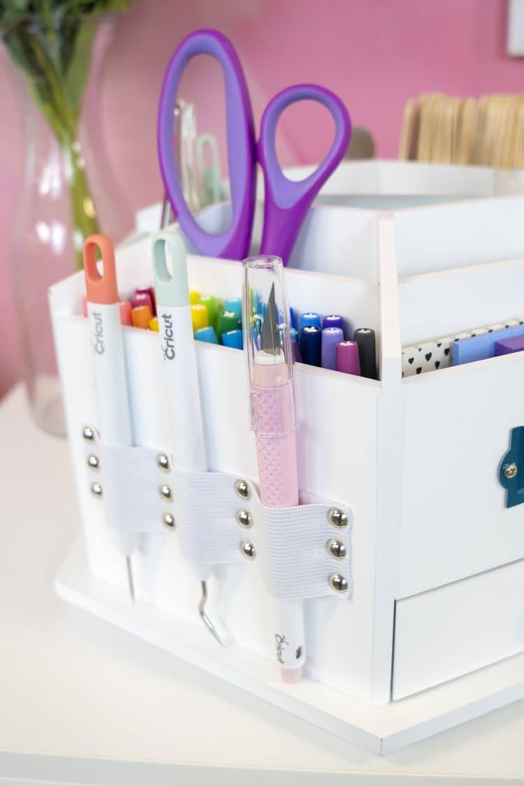 DIY Craft Desk From Michaels Craft store by Simply Tidy Modular