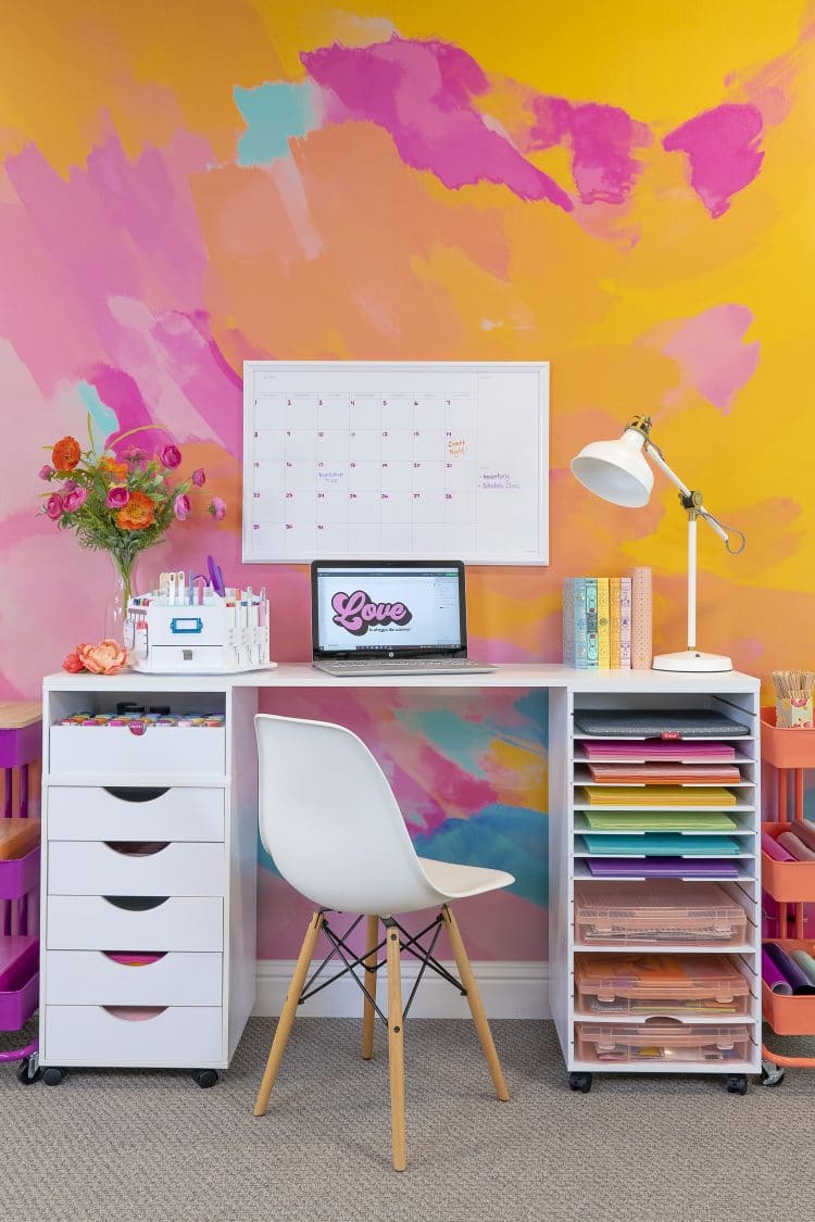 Desk organization projects for your home workspace – Cricut