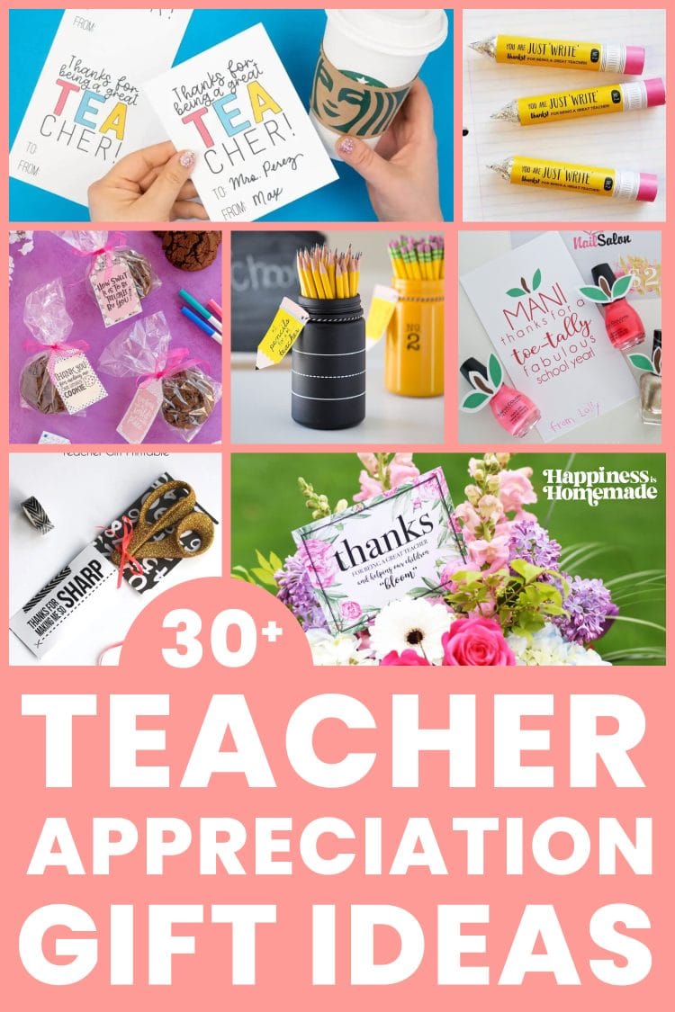 23 Easy To Make DIY Teacher Appreciation Gifts They'll Love | Teacher  appreciation gifts diy, Teacher appreciation diy, Teachers diy