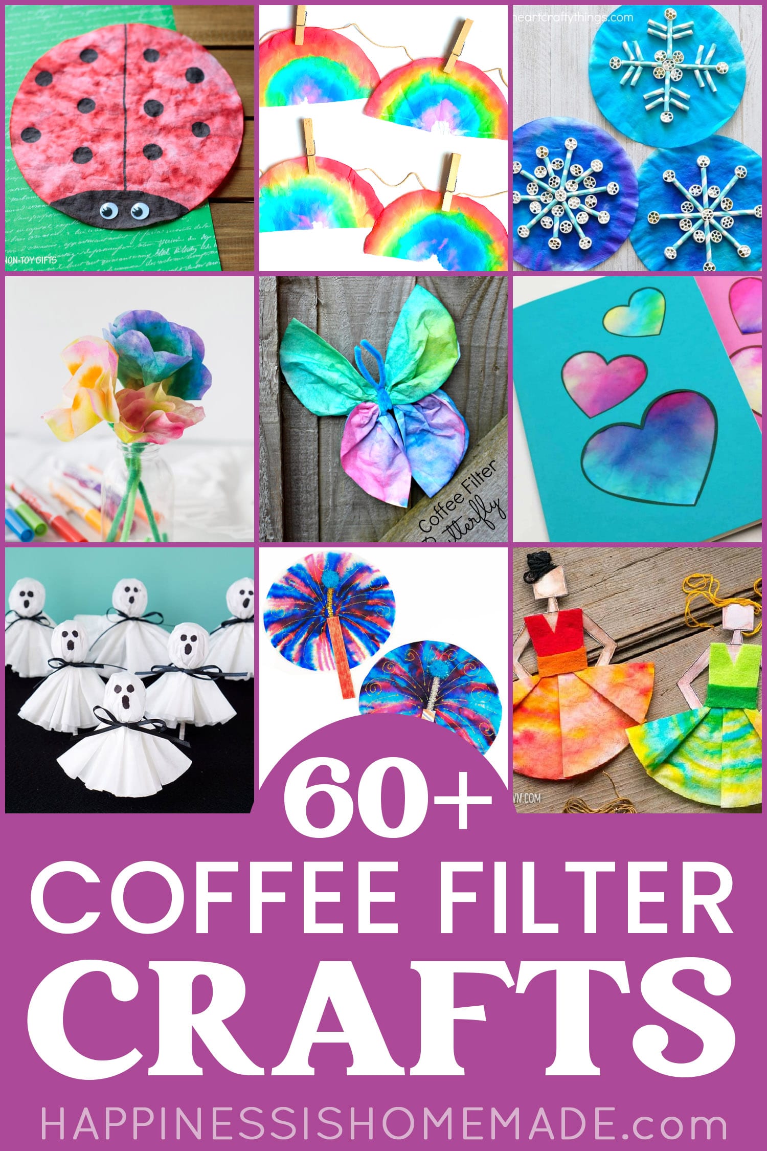 Hand Hand Dyed Coffee Filter Garlandunder the Sea Party