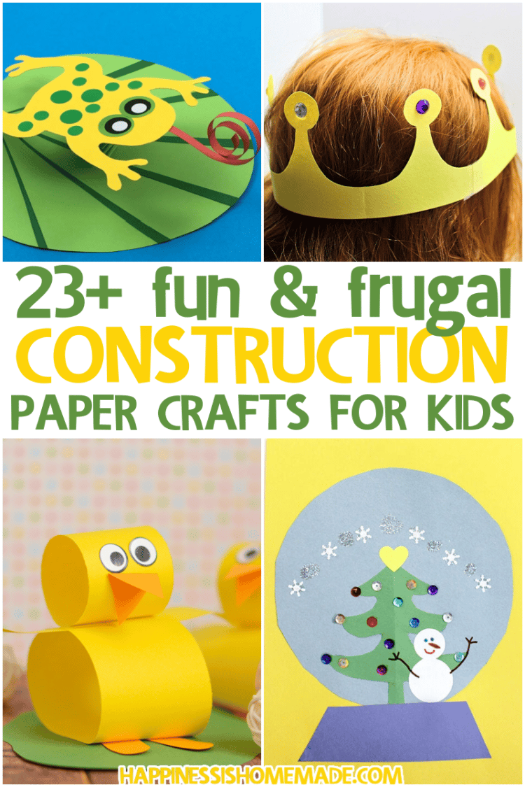 How to make fun flying construction paper ghosts - Twitchetts